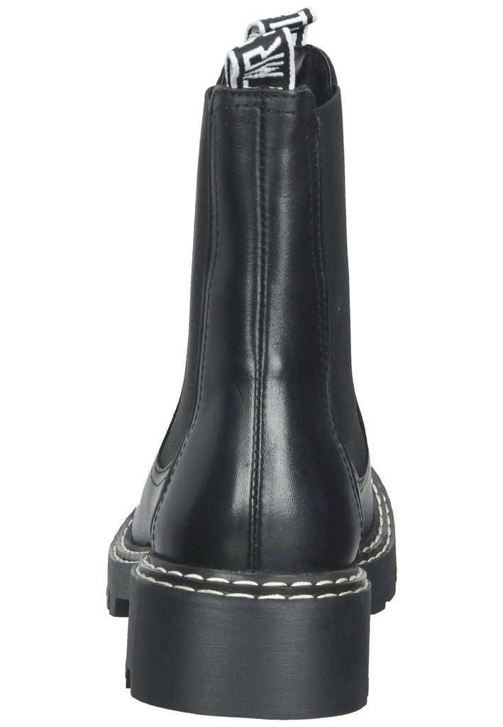 Tamaris Stiefelette Leder Schwarz