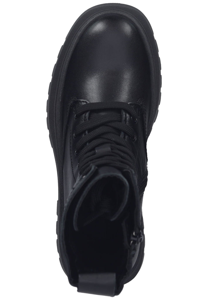 Tamaris Stiefelette Leder Schwarz