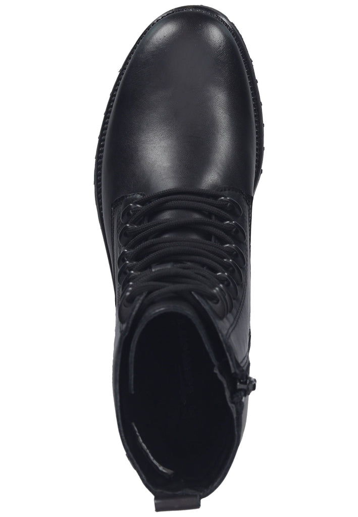 Tamaris Stiefelette Leder Schwarz