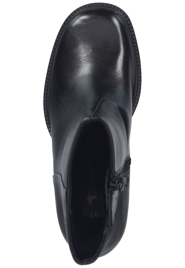 Tamaris Stiefelette Leder Schwarz