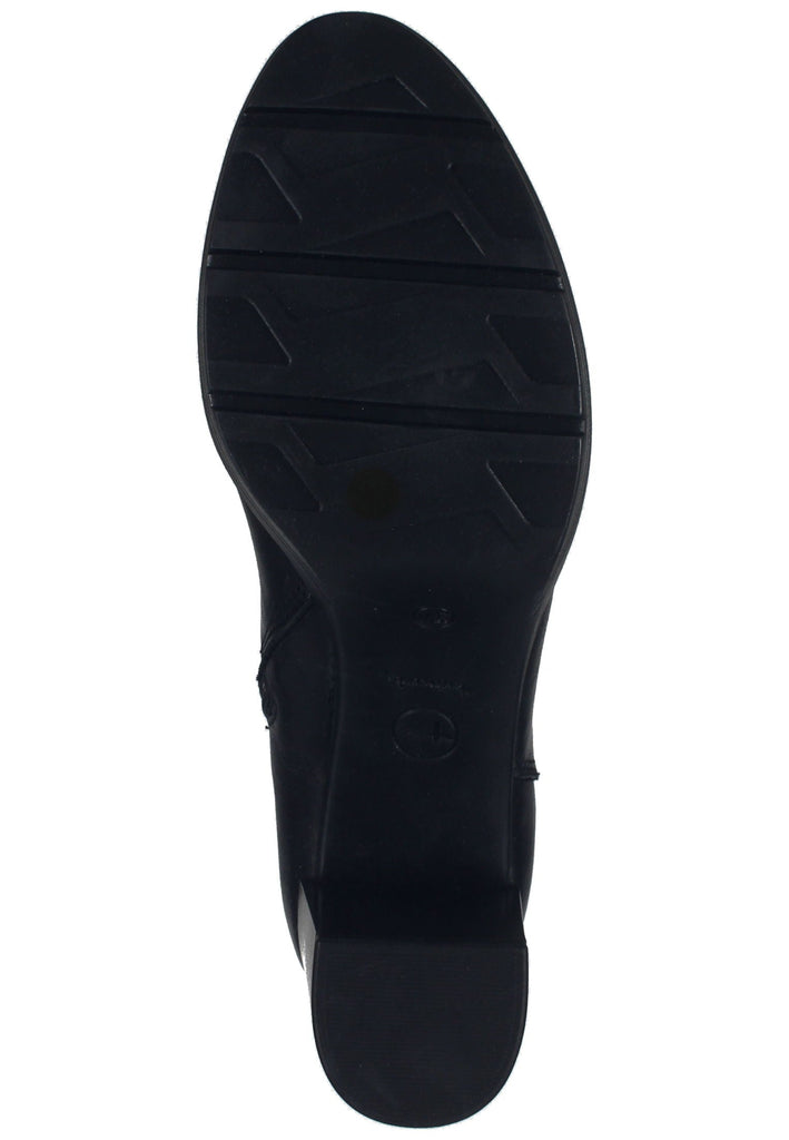 Tamaris Stiefelette Leder Schwarz