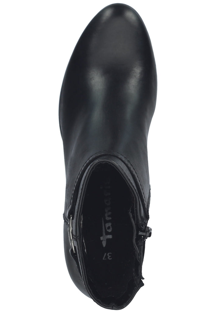 Tamaris Stiefelette Leder Schwarz