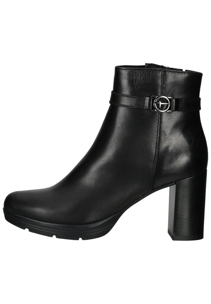 Tamaris Stiefelette Leder Schwarz