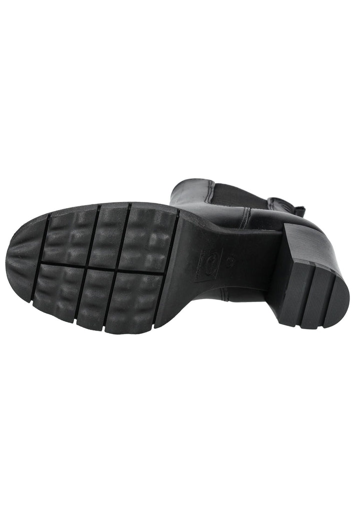 Tamaris Stiefelette Leder Schwarz