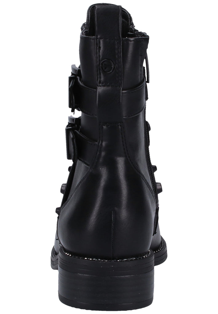 Tamaris Stiefelette Leder/Synthetik Schwarz