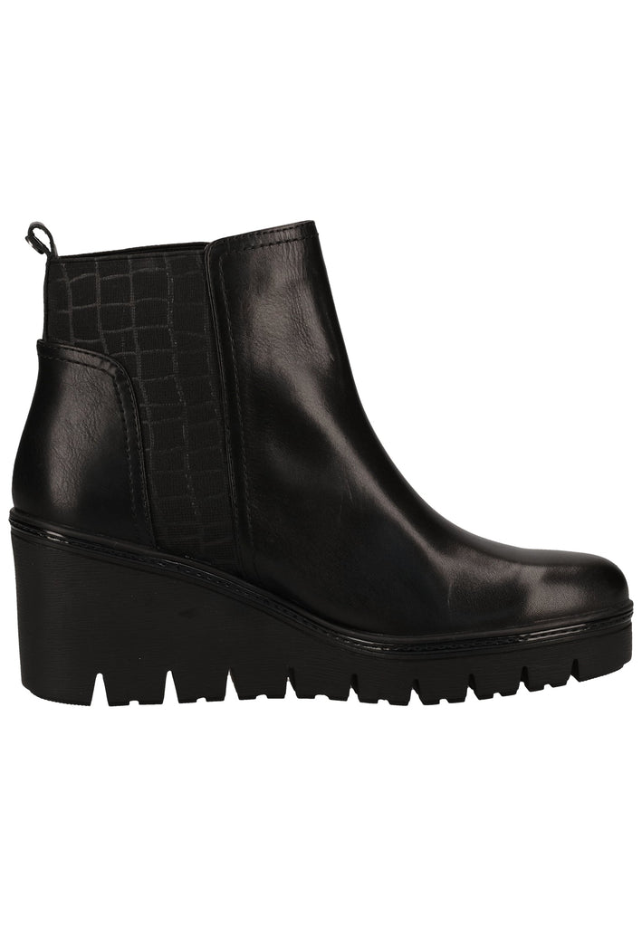 Tamaris Stiefelette Leder/Synthetik Schwarz