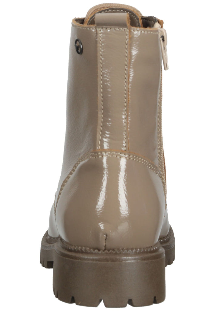 Tamaris Stiefelette Leder Taupe