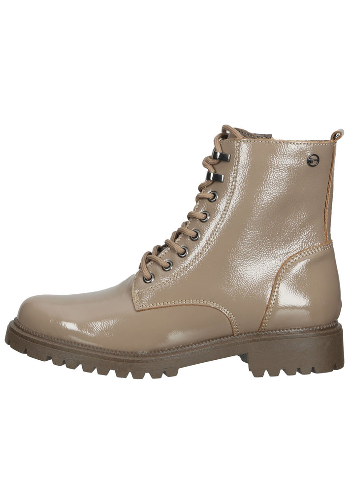 Tamaris Stiefelette Leder Taupe