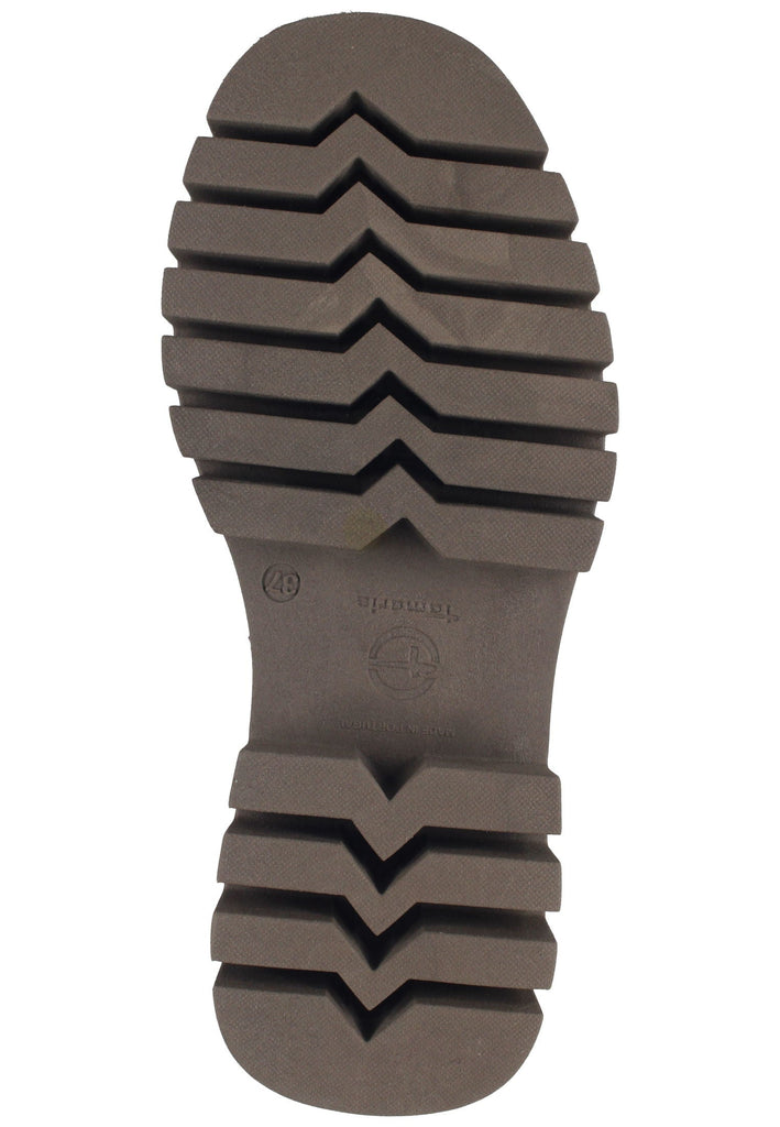 Tamaris Stiefelette Leder Taupe