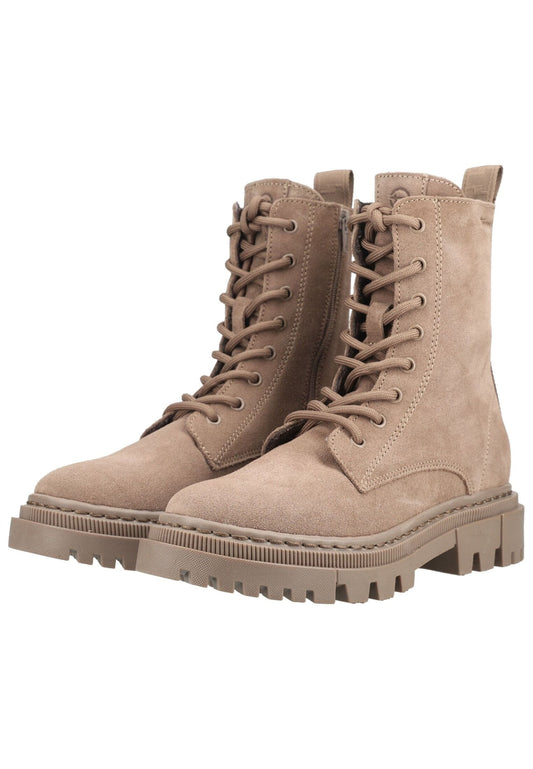 Tamaris Stiefelette Leder Taupe