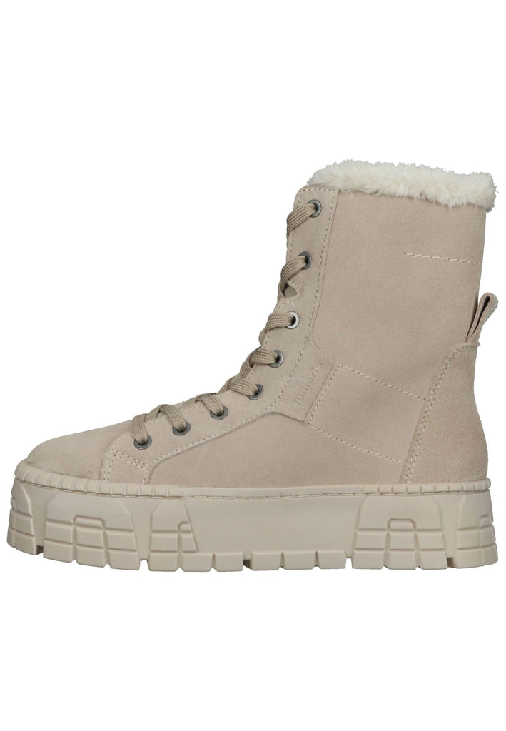 Tamaris Stiefelette Leder/Textil Antelope Warmfutter