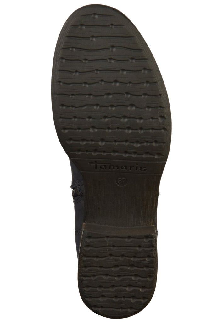 Tamaris Stiefelette Leder/Textil Anthrazit