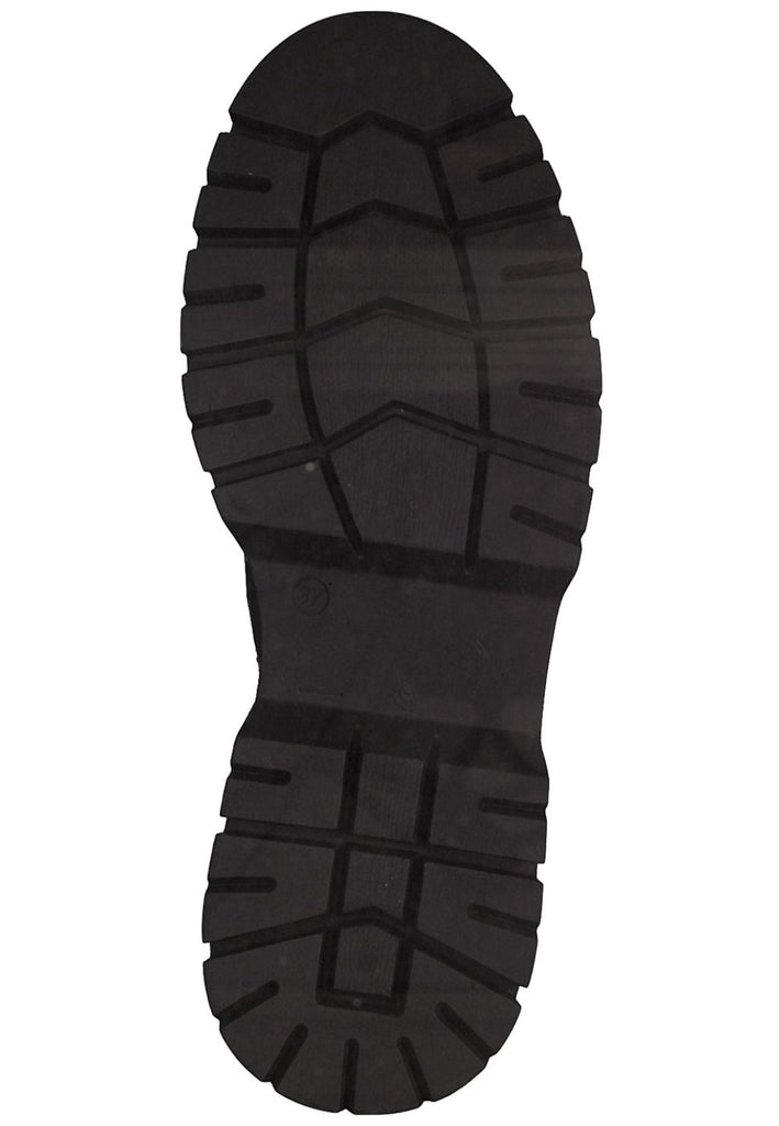 Tamaris Stiefelette Leder/Textil Braun/Schwarz