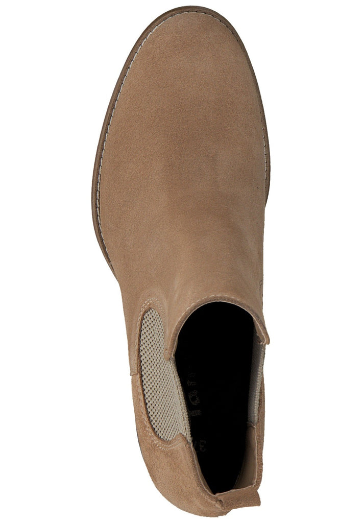 Tamaris Stiefelette Leder/Textil Camel