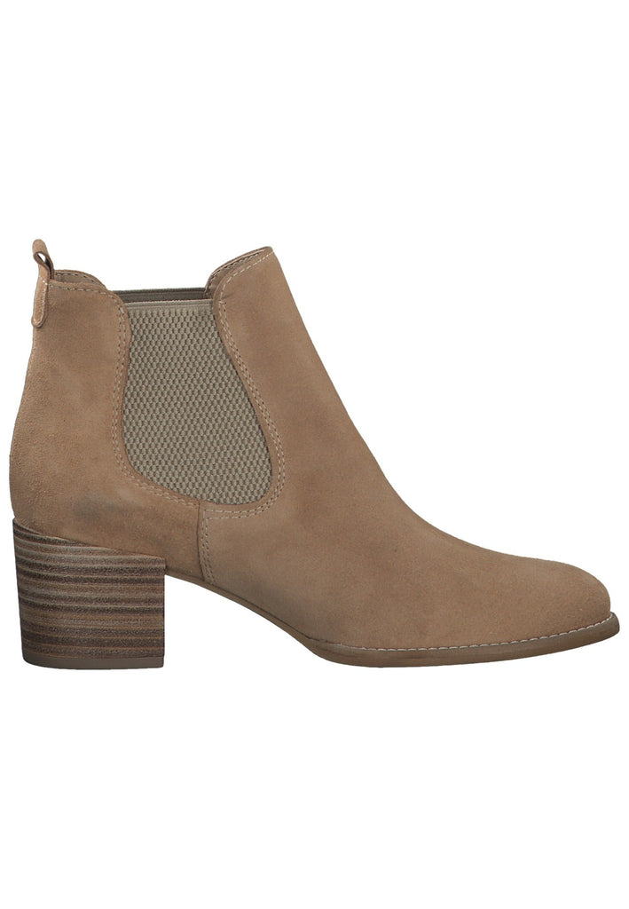 Tamaris Stiefelette Leder/Textil Camel