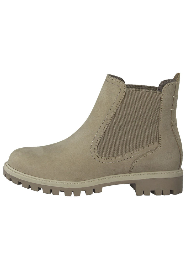 Tamaris Stiefelette Leder/Textil Cigar