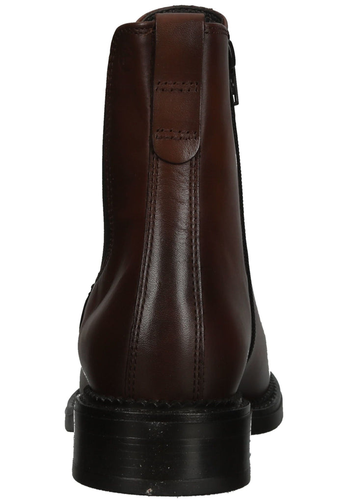 Tamaris Stiefelette Leder/Textil Cognac