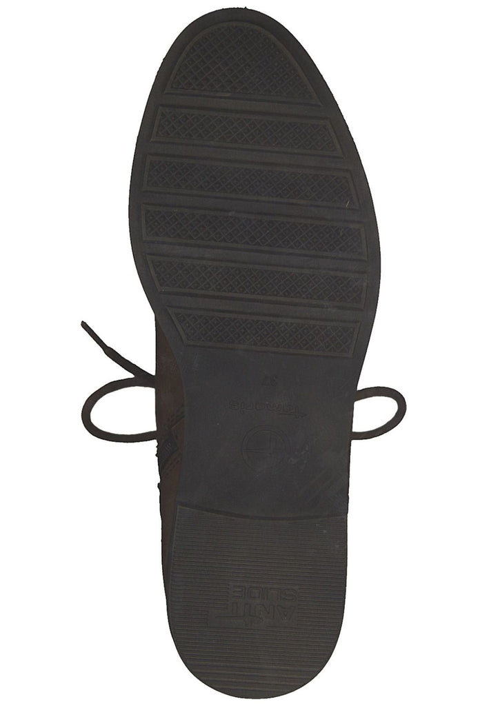 Tamaris Stiefelette Leder/Textil Cognac