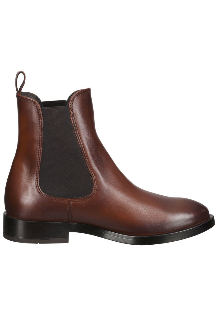 Tamaris Stiefelette Leder/Textil Cognac