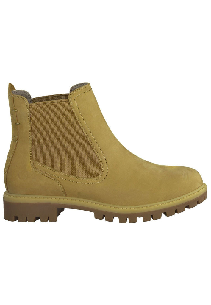 Tamaris Stiefelette Leder/Textil Corn