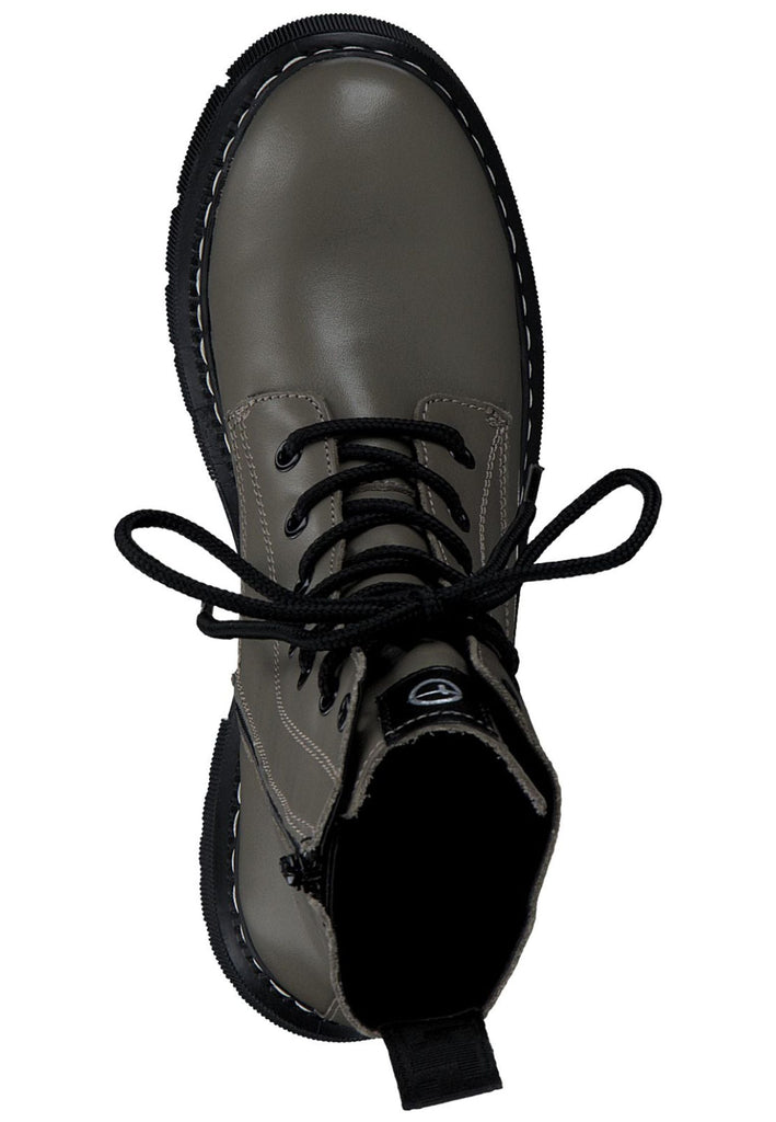 Tamaris Stiefelette Leder/Textil Green