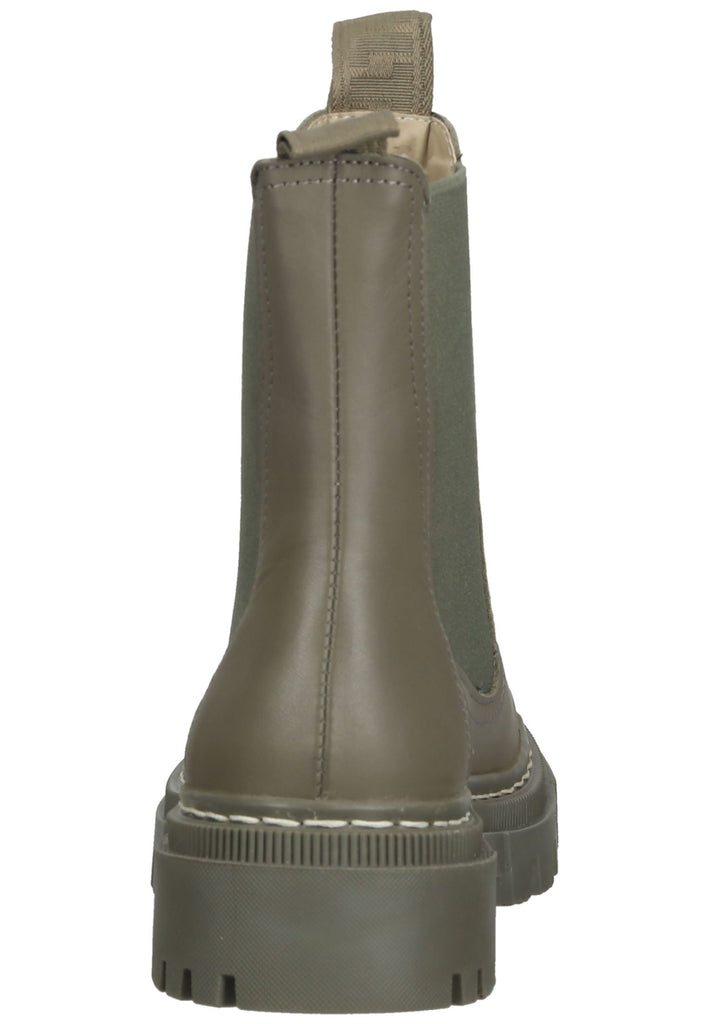 Tamaris Stiefelette Leder/Textil Grün