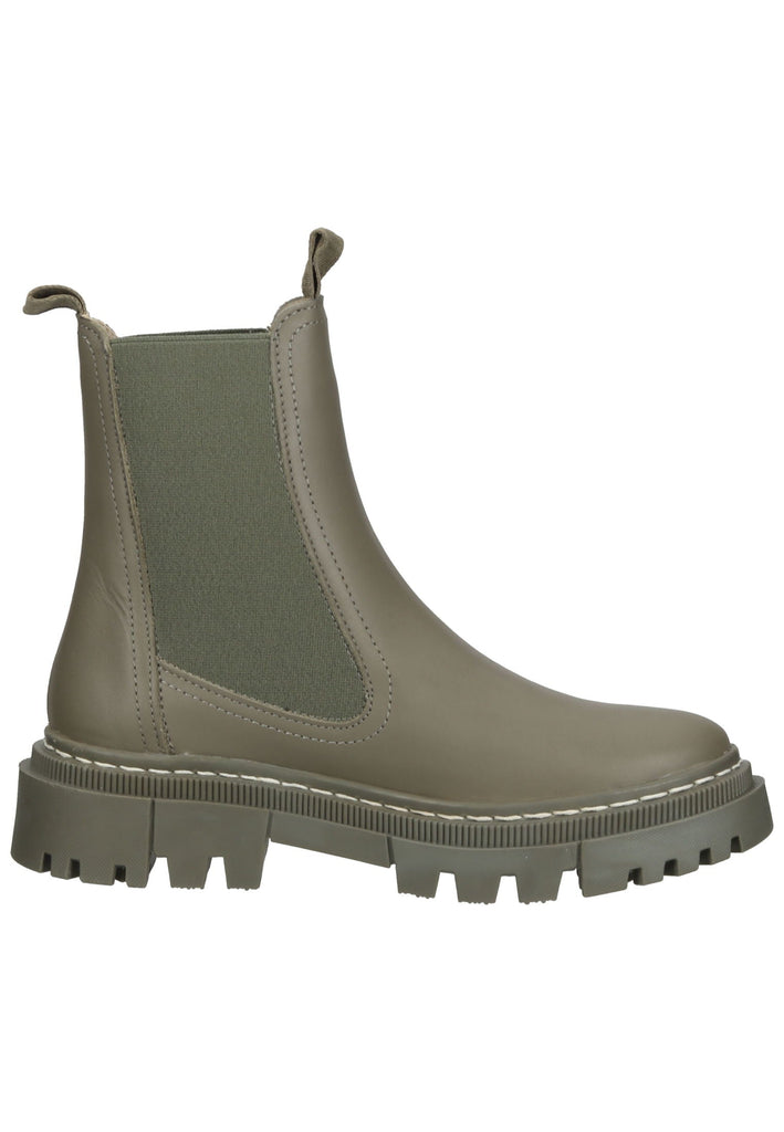 Tamaris Stiefelette Leder/Textil Grün