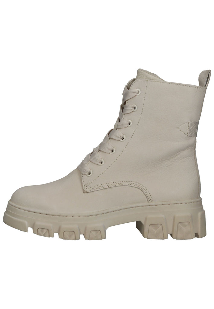 Tamaris Stiefelette Leder/Textil Ivory