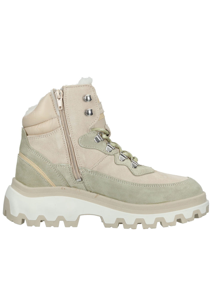 Tamaris Stiefelette Leder/Textil Ivory Warmfutter
