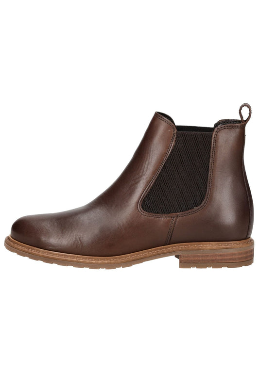 Tamaris Stiefelette Leder/Textil Muscat