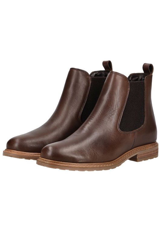 Tamaris Stiefelette Leder/Textil Muscat