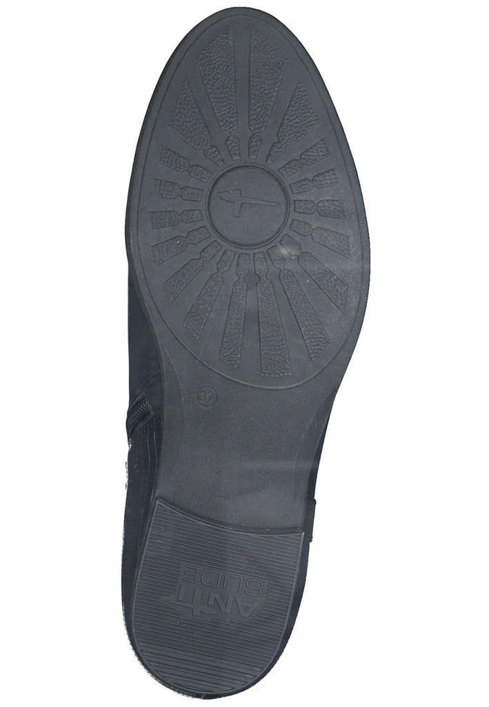 Tamaris Stiefelette Leder/Textil Navy
