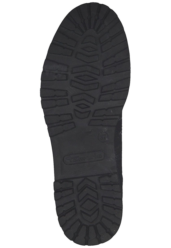 Tamaris Stiefelette Leder/Textil Navy