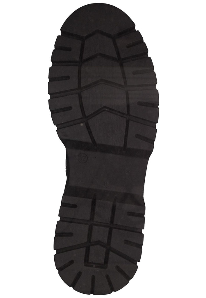 Tamaris Stiefelette Leder/Textil Olive/Schwarz