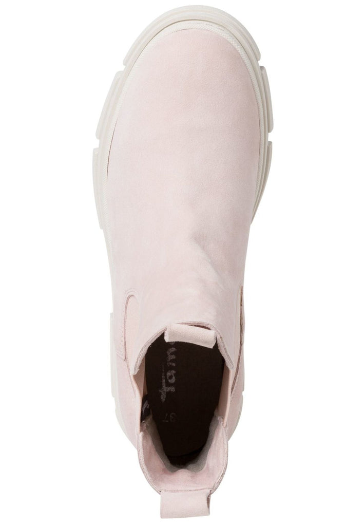 Tamaris Stiefelette Leder/Textil Rose