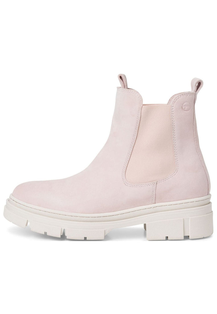Tamaris Stiefelette Leder/Textil Rose