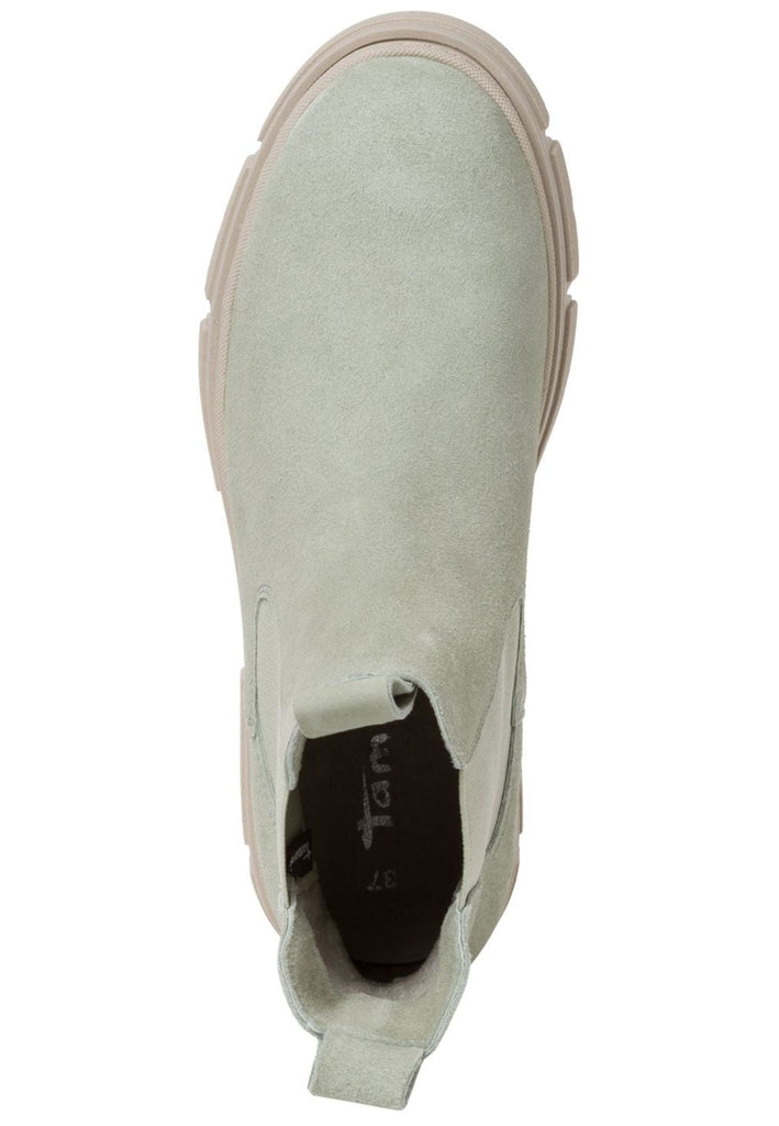 Tamaris Stiefelette Leder/Textil Sage