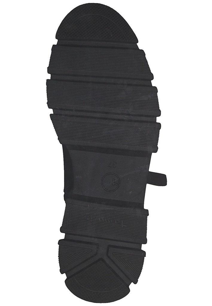 Tamaris Stiefelette Leder/Textil Schwarz