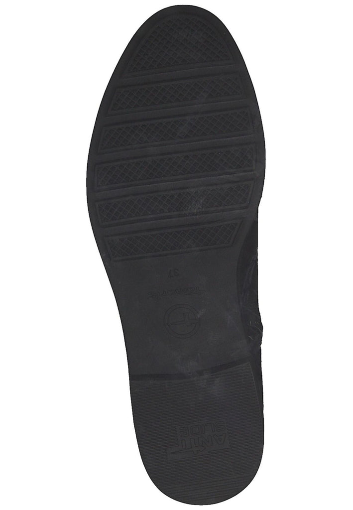 Tamaris Stiefelette Leder/Textil Schwarz