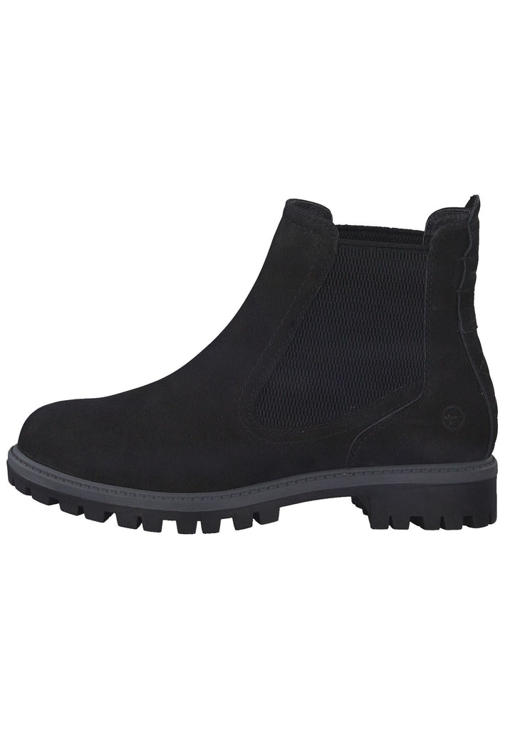 Tamaris Stiefelette Leder/Textil Schwarz