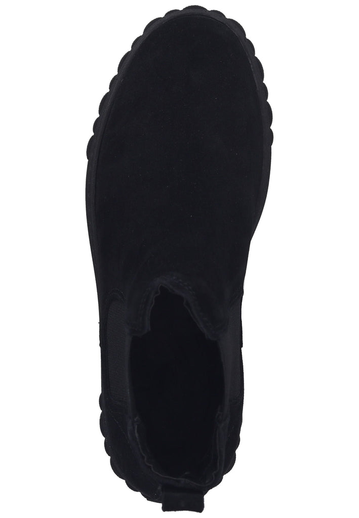 Tamaris Stiefelette Leder/Textil Schwarz