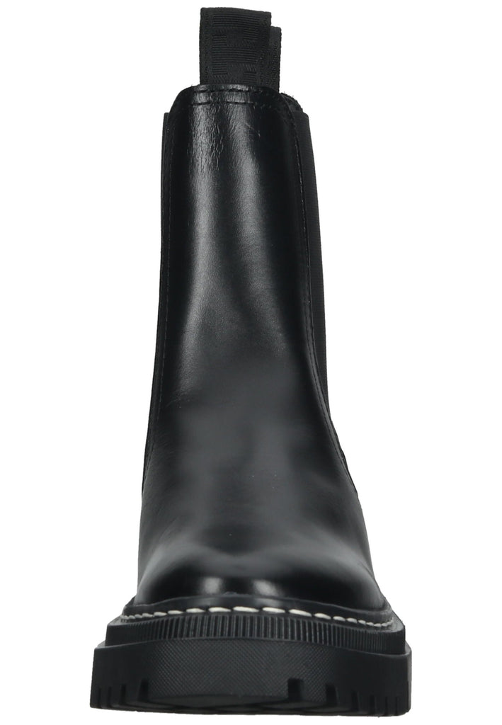 Tamaris Stiefelette Leder/Textil Schwarz