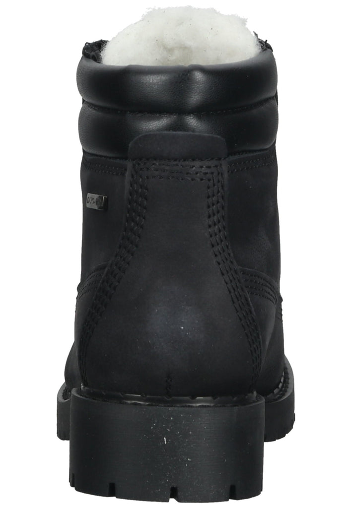 Tamaris Stiefelette Leder/Textil Schwarz