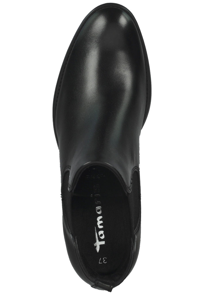 Tamaris Stiefelette Leder/Textil Schwarz