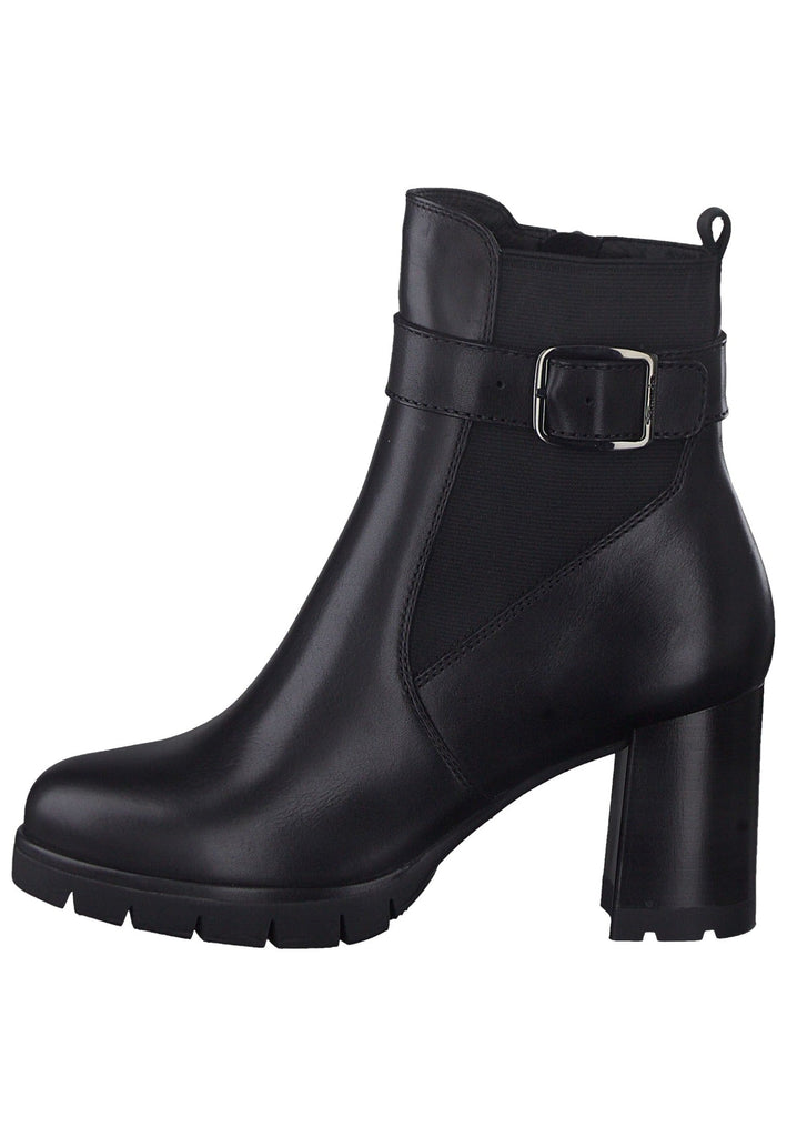 Tamaris Stiefelette Leder/Textil Schwarz