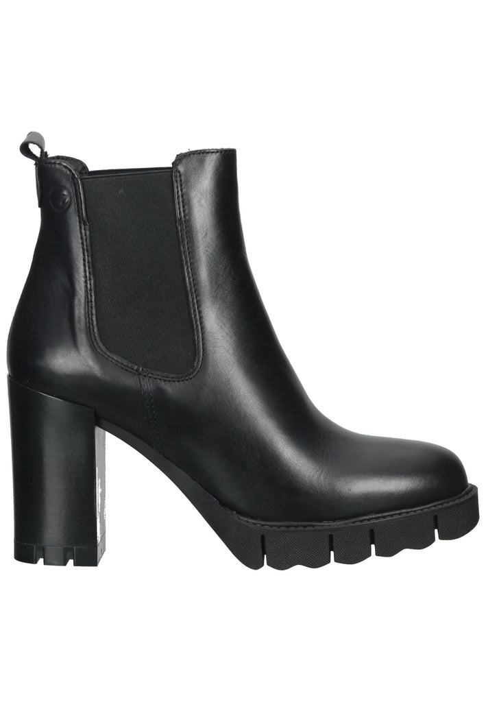 Tamaris Stiefelette Leder/Textil Schwarz