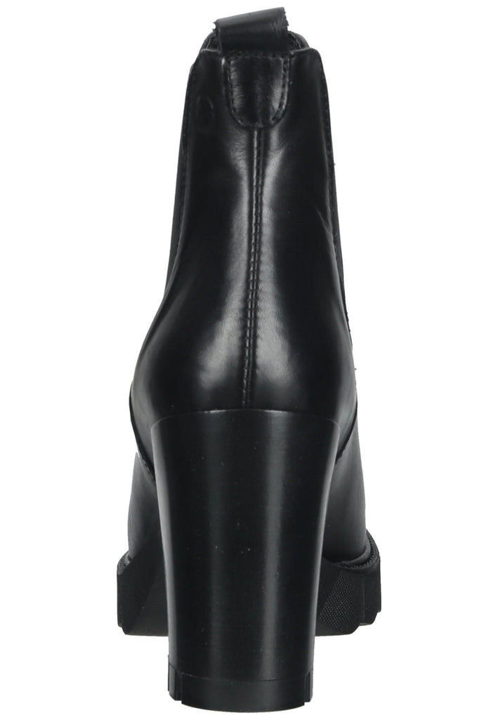 Tamaris Stiefelette Leder/Textil Schwarz