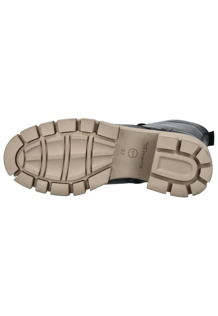Tamaris Stiefelette Leder/Textil Schwarz