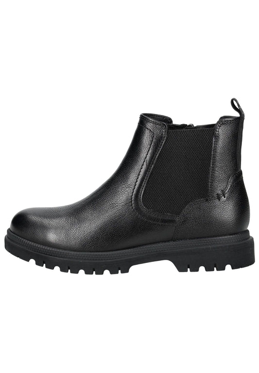 Tamaris Stiefelette Leder/Textil Schwarz