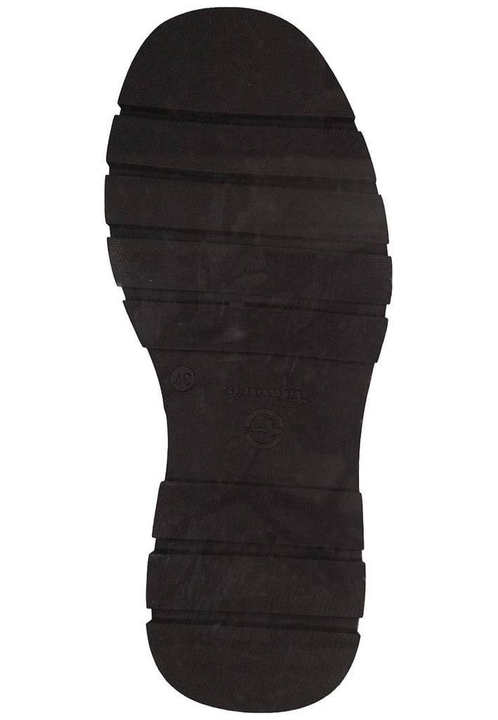 Tamaris Stiefelette Leder/Textil Schwarz/Schwarz